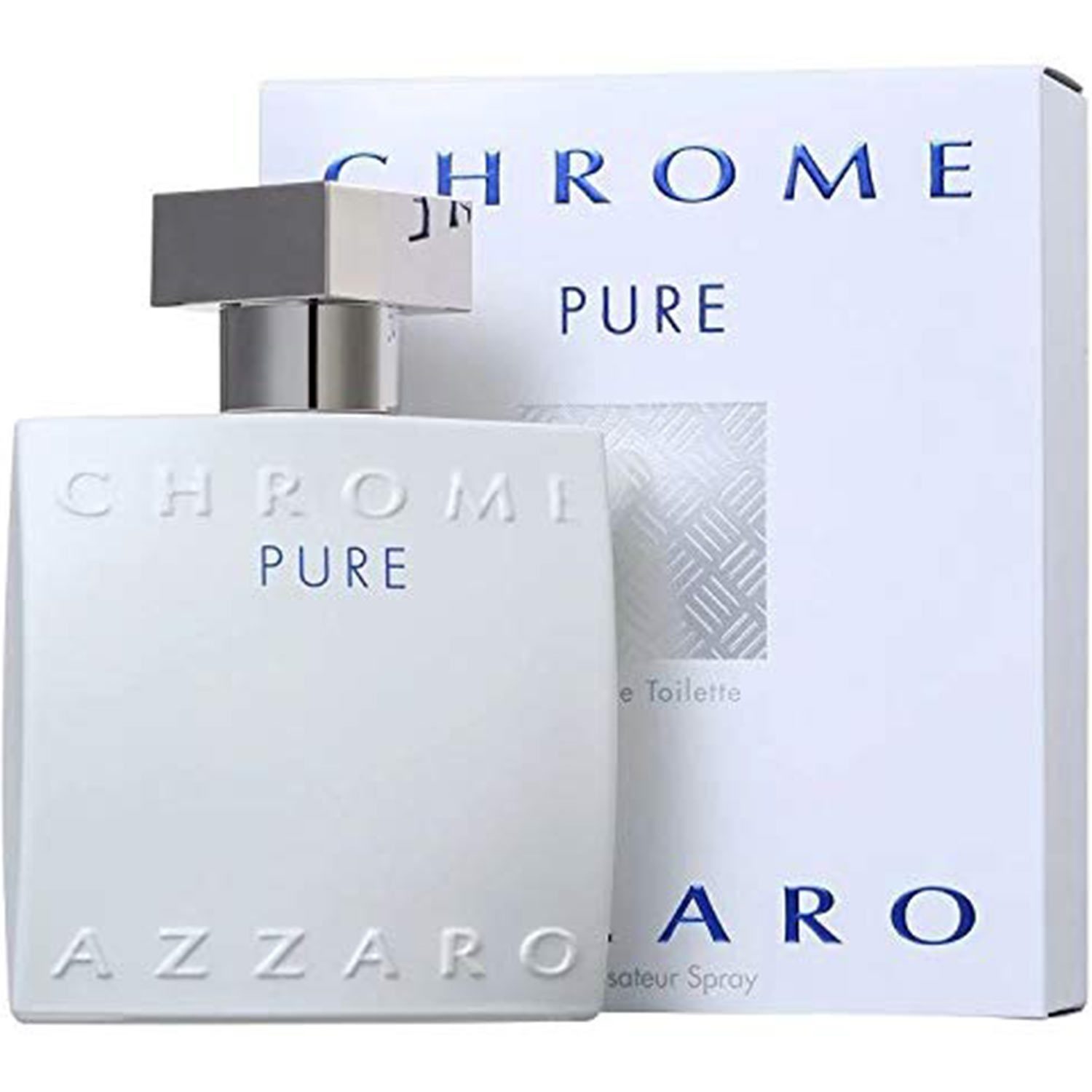 Azzaro Chrome Pure 100ml Men Retail Box
