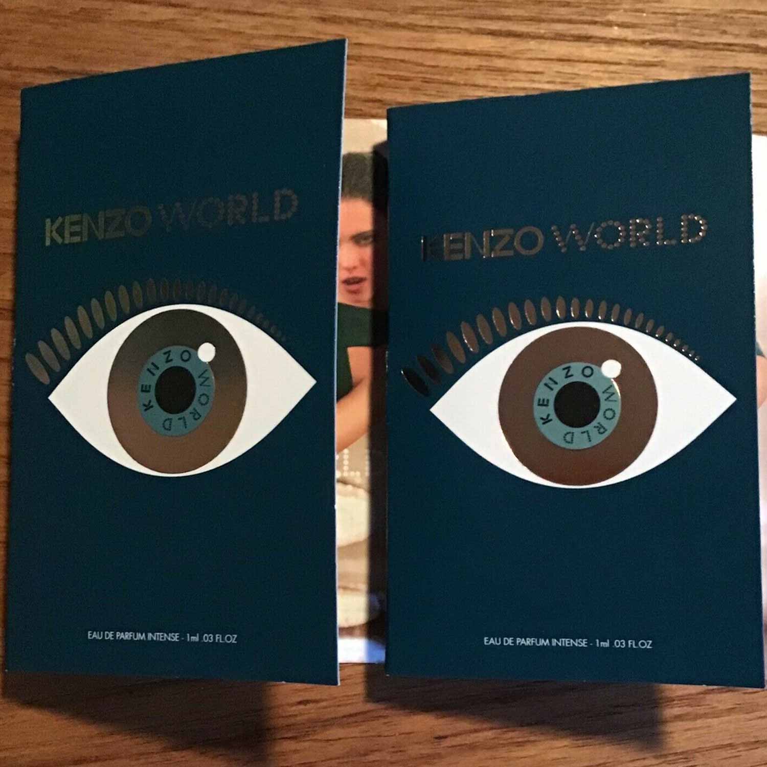 KENZO WORLD Eau de Parfum INTENSE Vials X 2